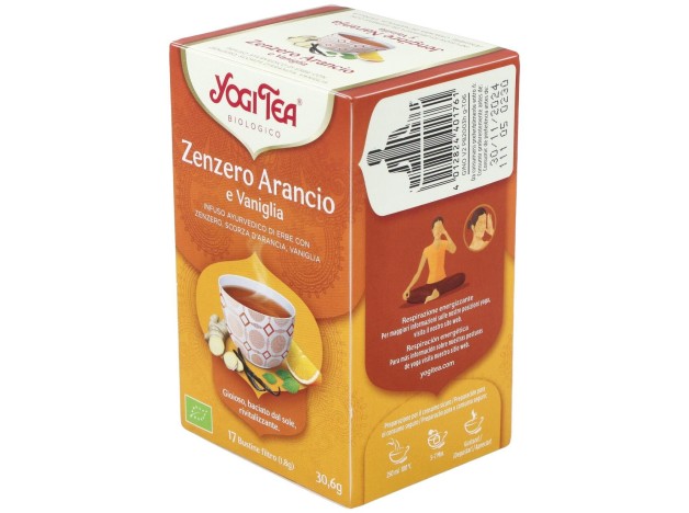 Yogi Tea Jengibre-Naranja-Vainilla 17Infusiones