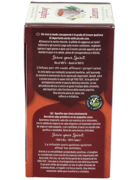 Yogi Tea Jengibre 17Infusiones