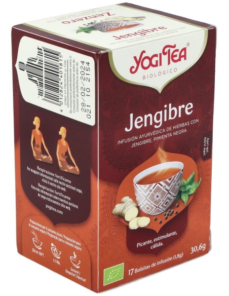Yogi Tea Jengibre 17Infusiones