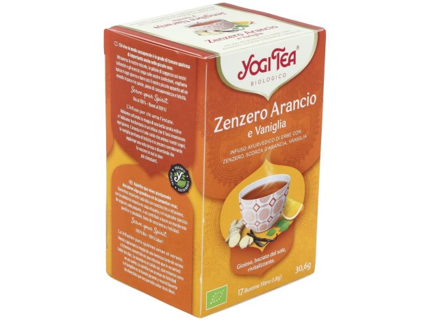 Yogi Tea Jengibre-Naranja-Vainilla 17Infusiones