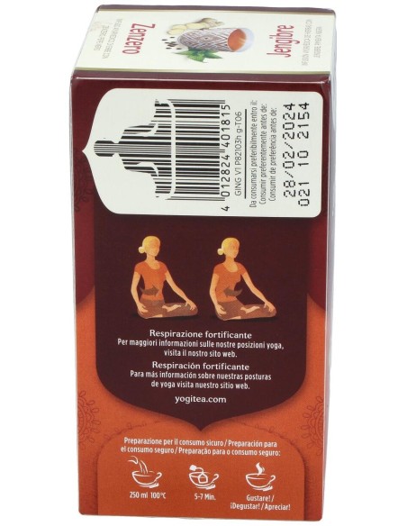 Yogi Tea Jengibre 17Infusiones