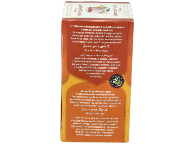 Yogi Tea Jengibre-Naranja-Vainilla 17Infusiones