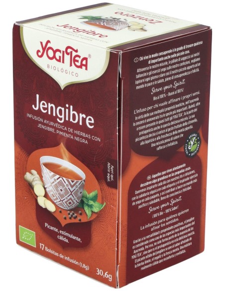Yogi Tea Jengibre 17Infusiones
