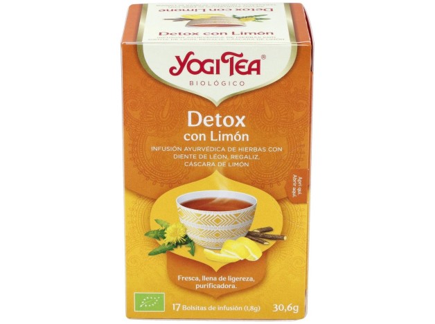 Yogi Tea Detox Con Limon 17Infusiones