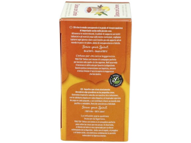 Yogi Tea Detox Con Limon 17Infusiones
