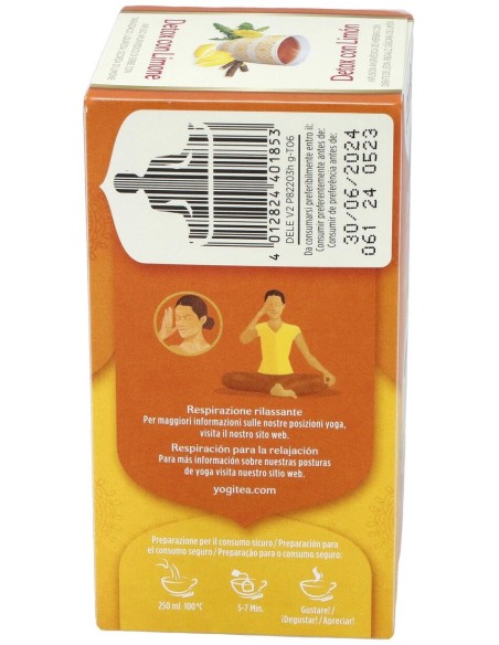 Yogi Tea Detox Con Limon 17Infusiones