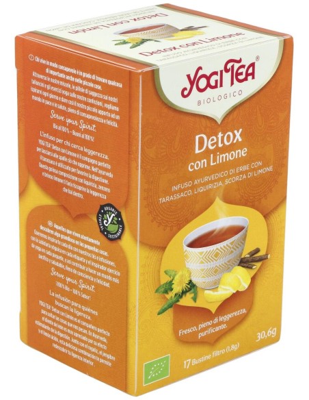 Yogi Tea Detox Con Limon 17Infusiones