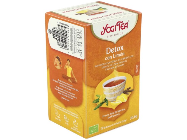 Yogi Tea Detox Con Limon 17Infusiones