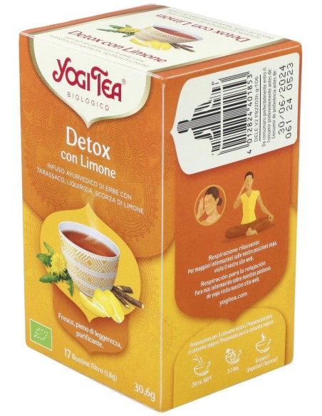 Yogi Tea Detox Con Limon 17Infusiones
