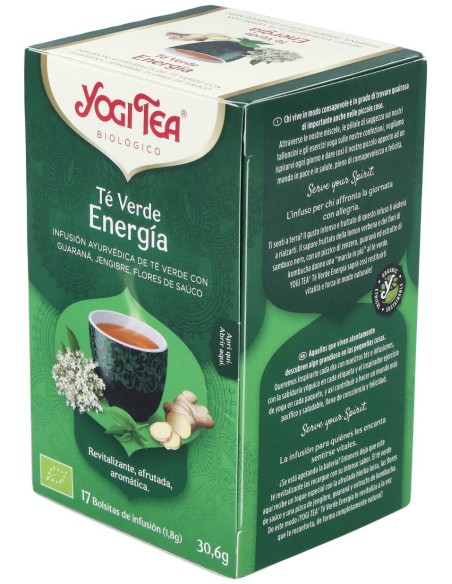 Yogi Tea Verde Energia 17Infusiones
