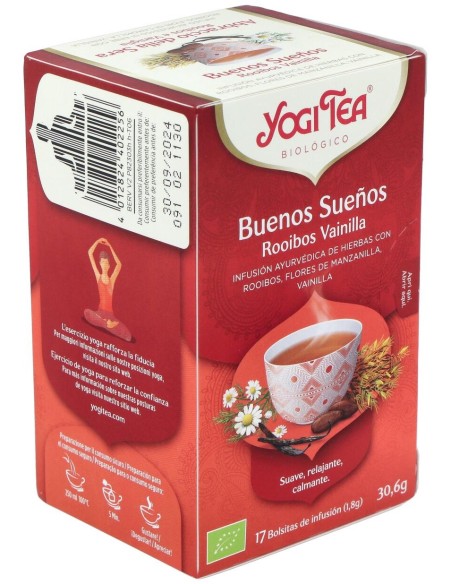 Yogi Tea Buenos Sueños Rooibos 17Infusiones