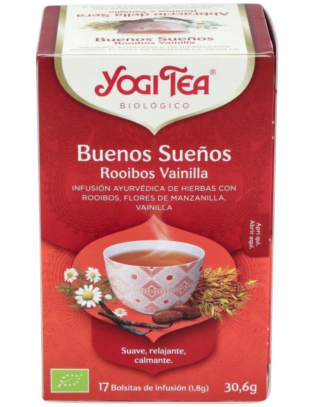 Yogi Tea Buenos Sueños Rooibos 17Infusiones