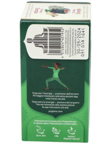 Yogi Tea Verde Energia 17Infusiones