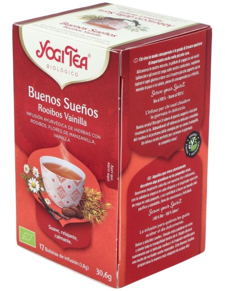 Yogi Tea Buenos Sueños Rooibos 17Infusiones