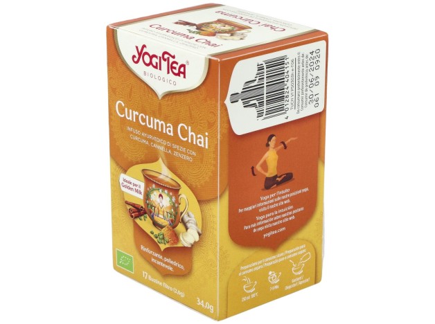 Yogi Tea Chai Curcuma 17Infusiones