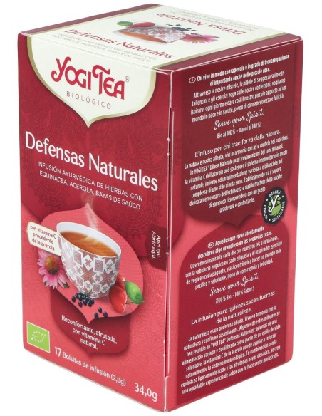 Yogi Tea Defensas Naturales 17Infusiones