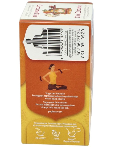 Yogi Tea Chai Curcuma 17Infusiones