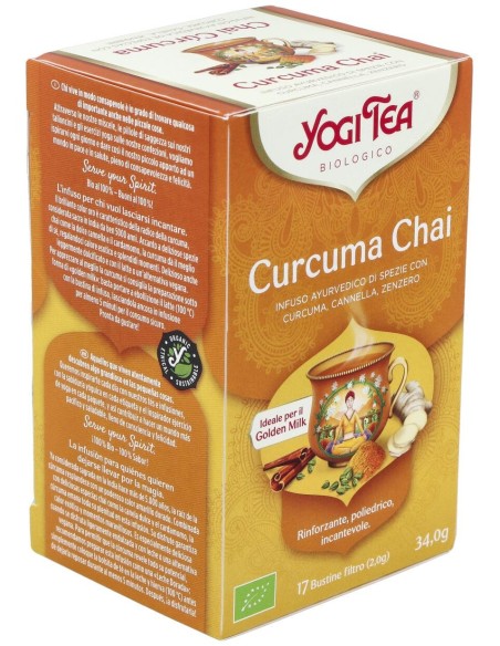 Yogi Tea Chai Curcuma 17Infusiones