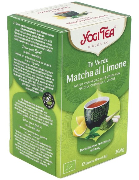 Yogi Tea Te Verde Matcha Limon 17Infusiones