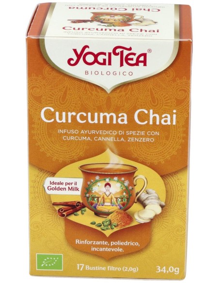 Yogi Tea Chai Curcuma 17Infusiones