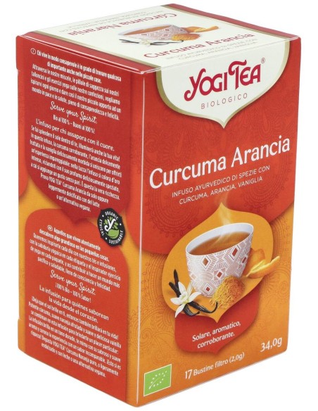 Yogi Tea Curcuma Naranja 17Infusiones