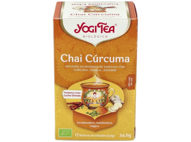 Yogi Tea Chai Curcuma 17Infusiones