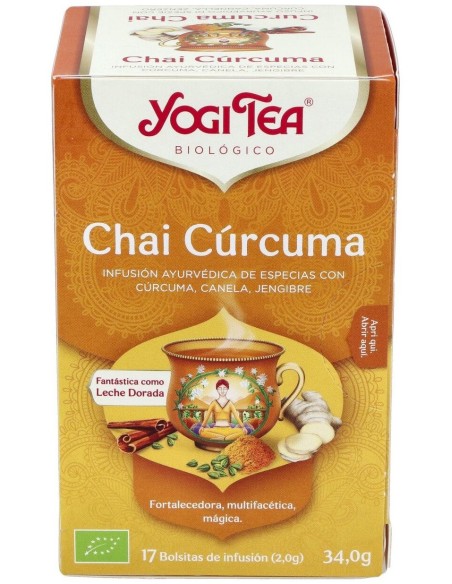 Yogi Tea Chai Curcuma 17Infusiones