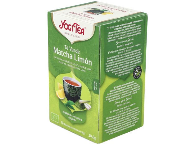 Yogi Tea Te Verde Matcha Limon 17Infusiones