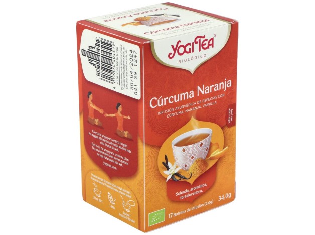 Yogi Tea Curcuma Naranja 17Infusiones