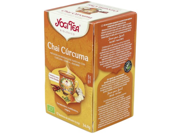 Yogi Tea Chai Curcuma 17Infusiones