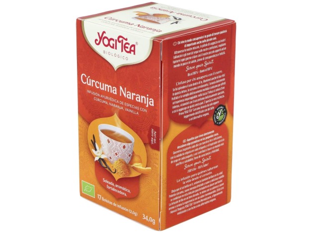Yogi Tea Curcuma Naranja 17Infusiones