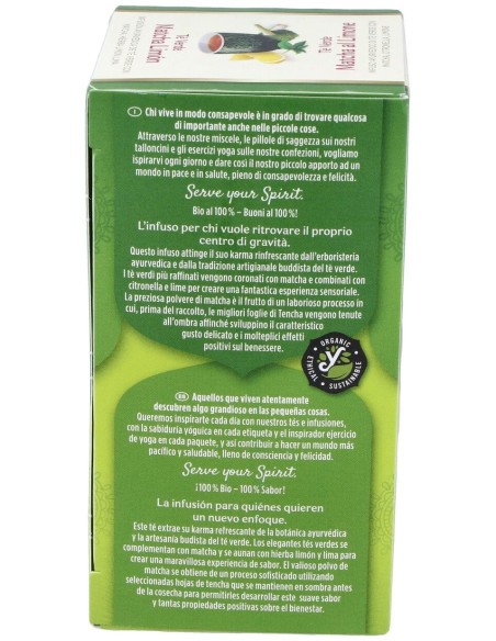 Yogi Tea Te Verde Matcha Limon 17Infusiones
