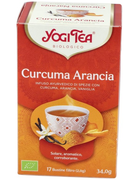 Yogi Tea Curcuma Naranja 17Infusiones