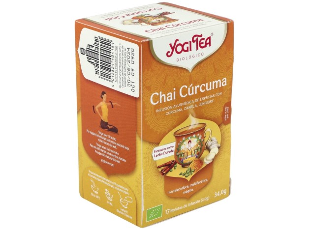 Yogi Tea Chai Curcuma 17Infusiones