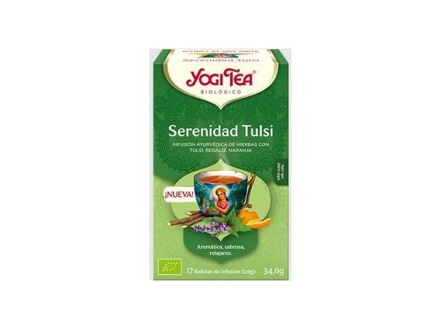 Yogi Tea Serenidad Tulsi 17Infusiones. Bio