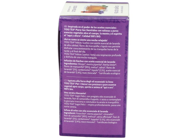 Yogi Tea Felices Sueños Para Los Sentidos 17Inf.