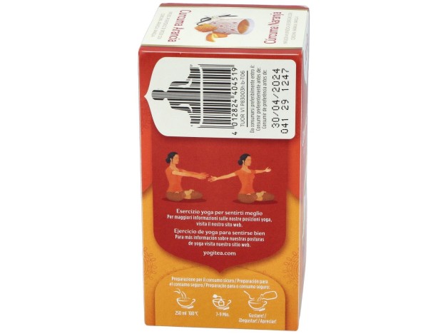 Yogi Tea Curcuma Naranja 17Infusiones