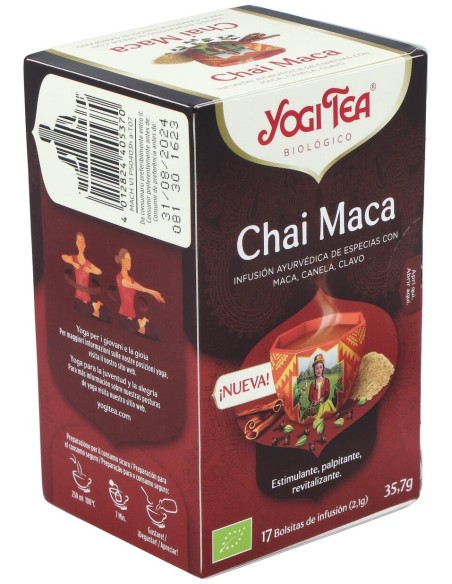 Yogi Tea Chai Maca 17Infusiones