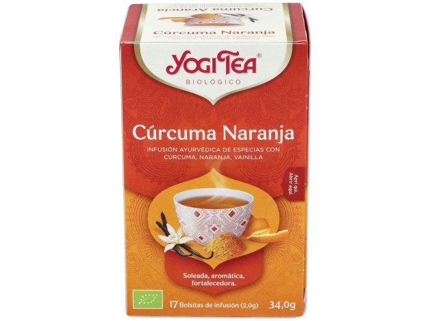 Yogi Tea Curcuma Naranja 17Infusiones