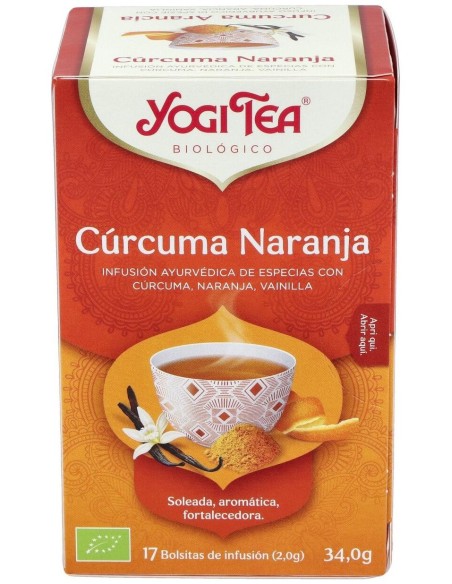 Yogi Tea Curcuma Naranja 17Infusiones