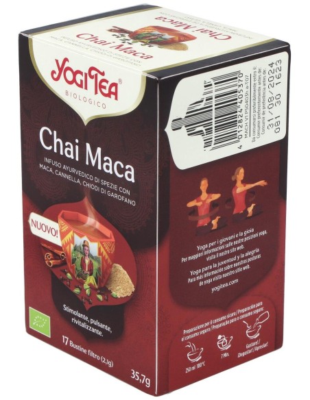 Yogi Tea Chai Maca 17Infusiones
