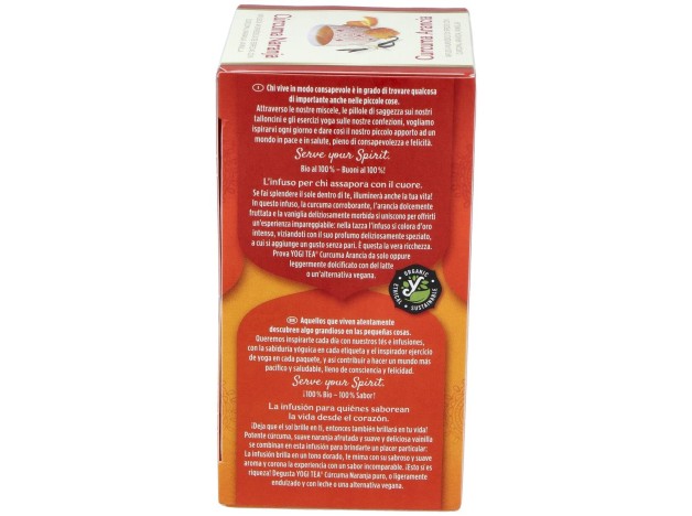 Yogi Tea Curcuma Naranja 17Infusiones