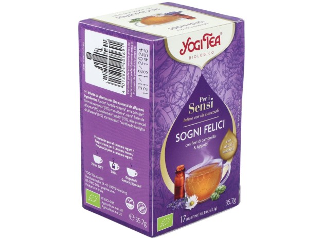 Yogi Tea Felices Sueños Para Los Sentidos 17Inf.