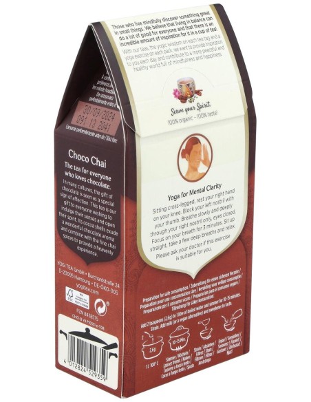 Yogi Tea Chocolate Chai 90Gr.