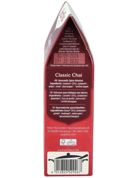Yogi Tea Classic Chai 90Gr.