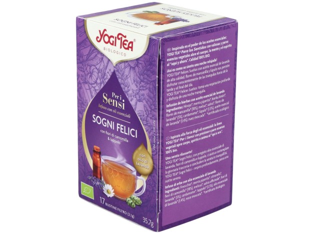 Yogi Tea Felices Sueños Para Los Sentidos 17Inf.