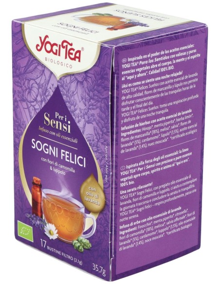 Yogi Tea Felices Sueños Para Los Sentidos 17Inf.