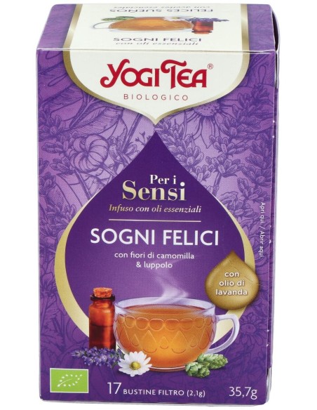 Yogi Tea Felices Sueños Para Los Sentidos 17Inf.