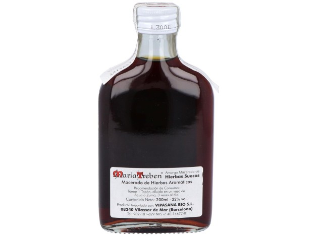 Maria Treben Amargo De Hierbas Suecas 200Ml Petaca