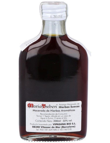 Maria Treben Amargo De Hierbas Suecas 200Ml Petaca